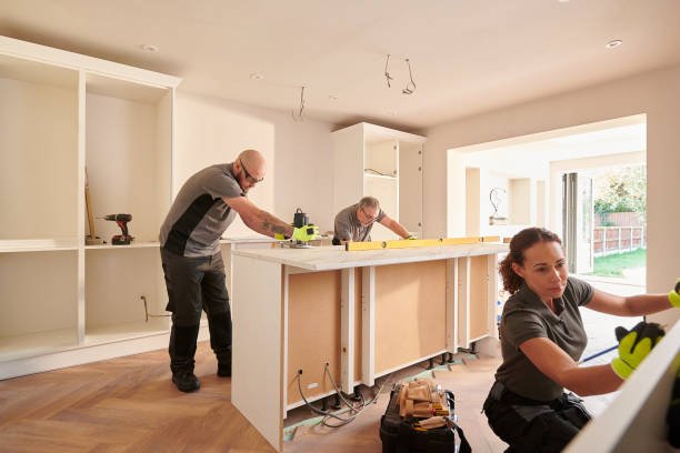 White Kitchens with Black Hardware